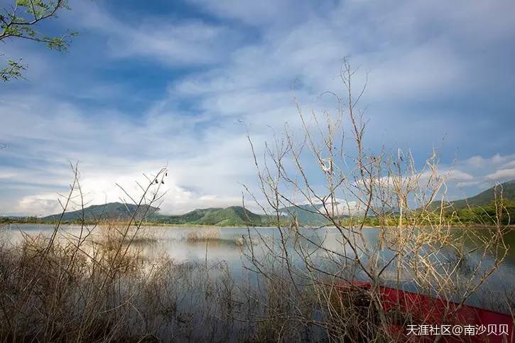 海南天台山小九寨,小九寨青山绿水