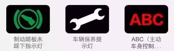 大众汽车故障灯标志图解大全,东风凯普特汽车故障灯标志图解
