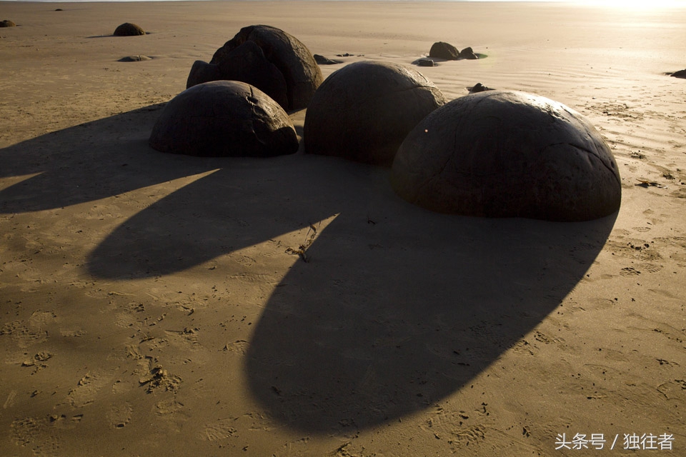 摩拉基大圆石,摩拉基大圆石沙滩