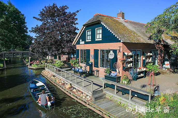 欧洲最美水乡荷兰羊角村,荷兰羊角村美丽的童话世界