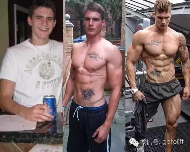 肌肉最猛而且非常帅的肌肉男,180斤胖子和180斤肌肉男对比图