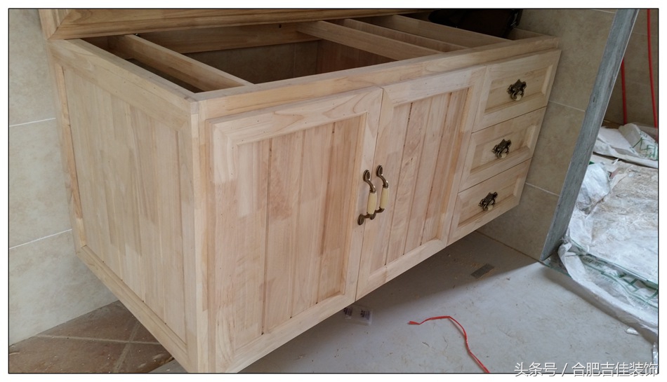 橡胶木指接板家具效果图,老王看装修