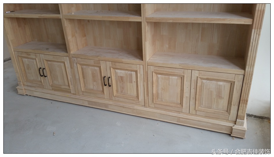 橡胶木指接板家具效果图,老王看装修