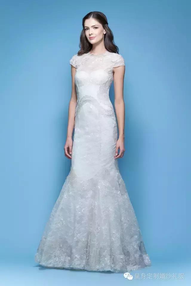 适合宽肩的婚纱,23款一字肩婚纱