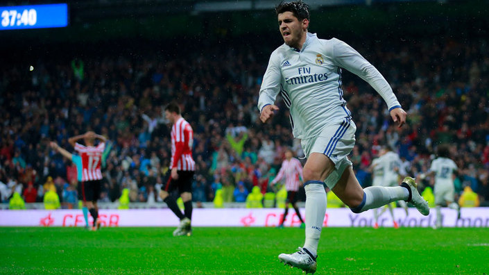 莫拉塔精彩进球时刻,莫拉塔重返伯纳乌