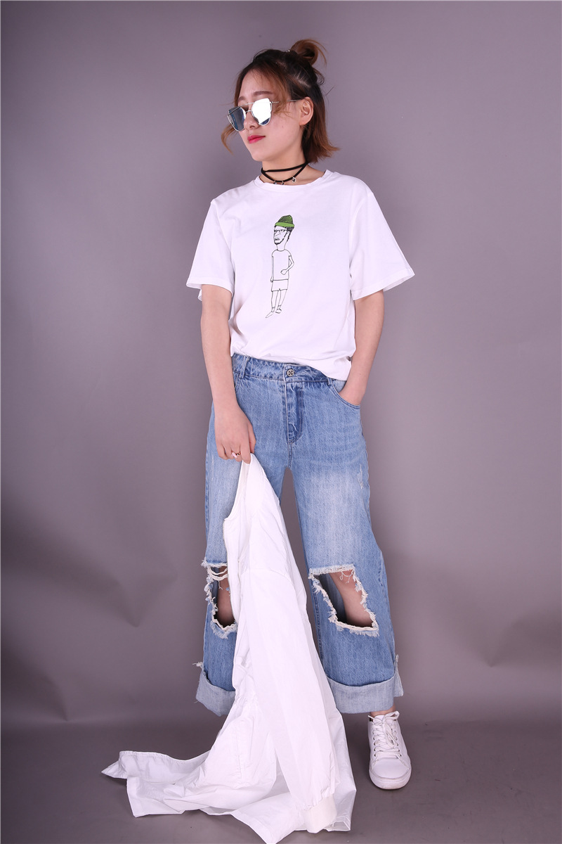 穿阔腿裤怎么搭上衣？看三木的穿搭示范，时尚又高级