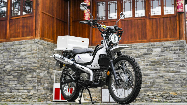 svr180嘉陵,嘉陵新款冒险弯梁首次曝光