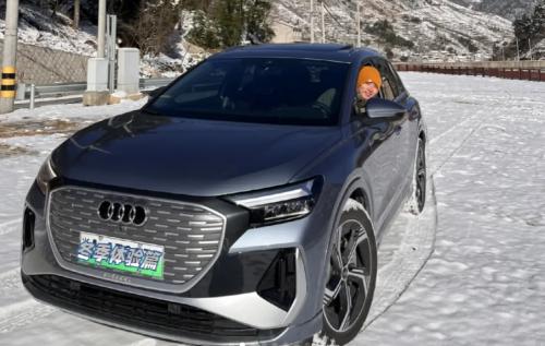 奥迪q4e冬天,奥迪q4在北方