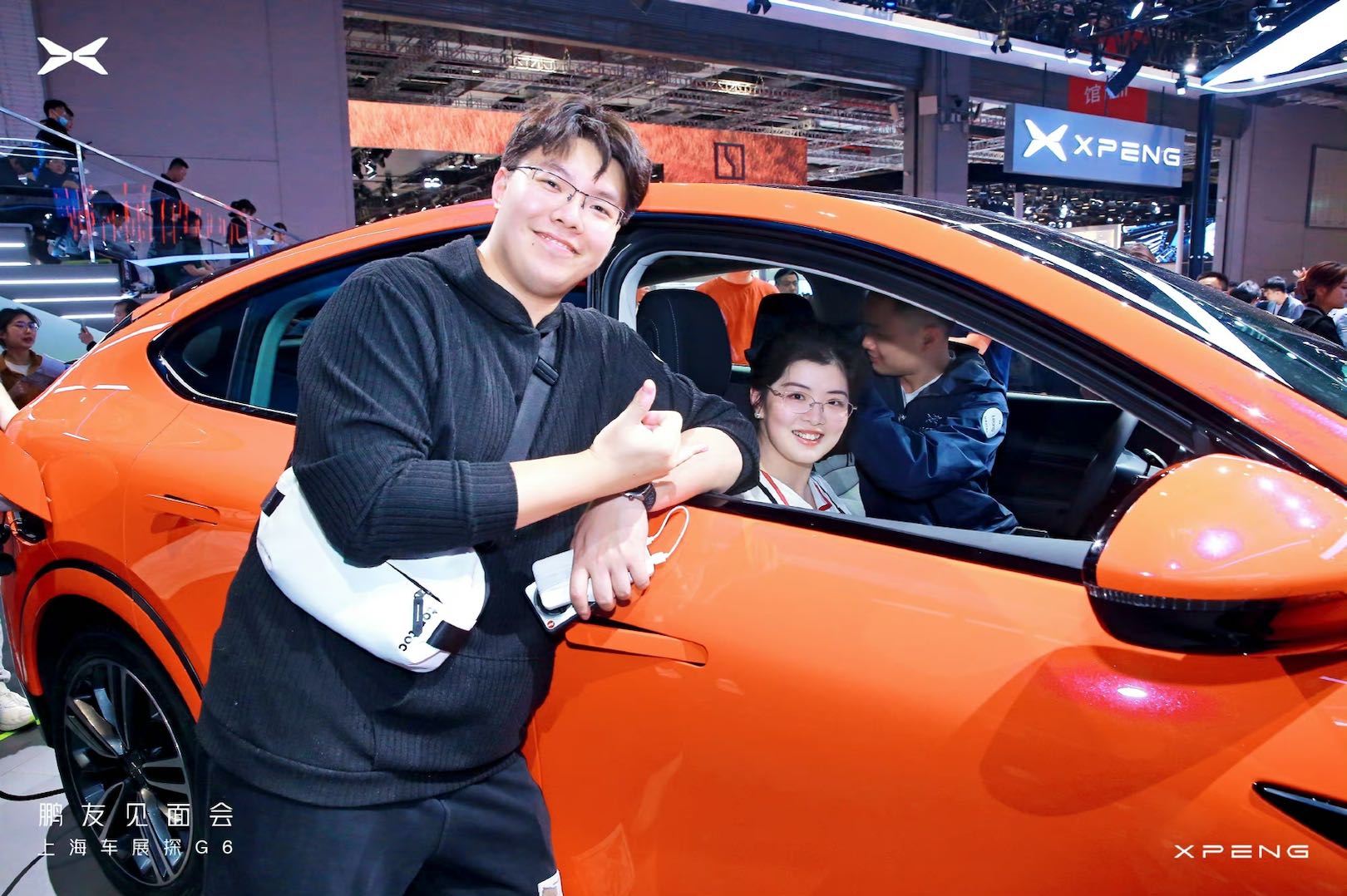 【小鹏汽车】新老鹏友相聚上海车展，一起花式看G6。