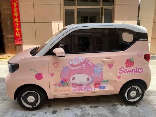 宏光miniev马卡龙全款落地,宏光miniev第三代马卡龙爱车授权