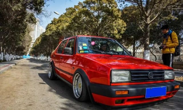 经典方灯捷达,方头捷达老款改装