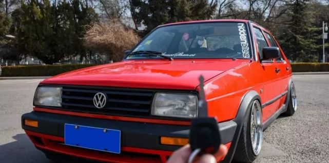 经典方灯捷达,方头捷达老款改装