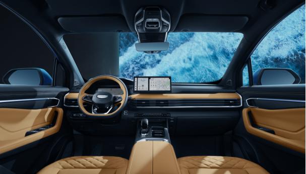 10万级大七座吉利豪越性价比之王,吉利豪越2022款6座suv