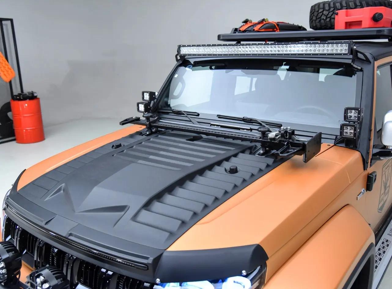 bj40氮气减震lc100能用不,bj40的原车减震跟氮气减震的区别