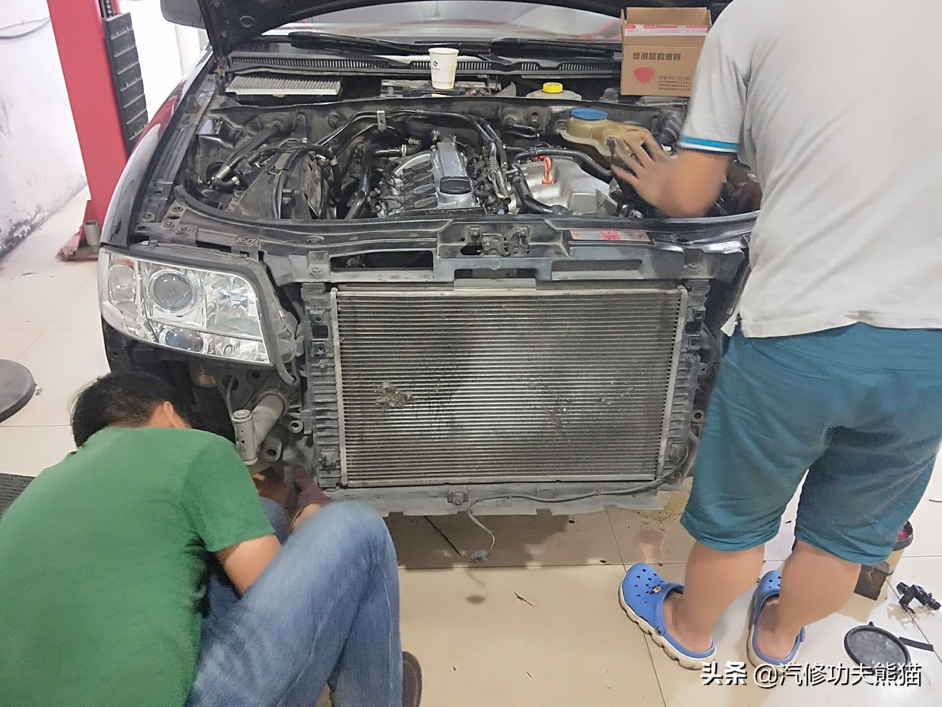 奥迪a61.8发动机大修费用,老款奥迪a6六缸发动机大修全过程