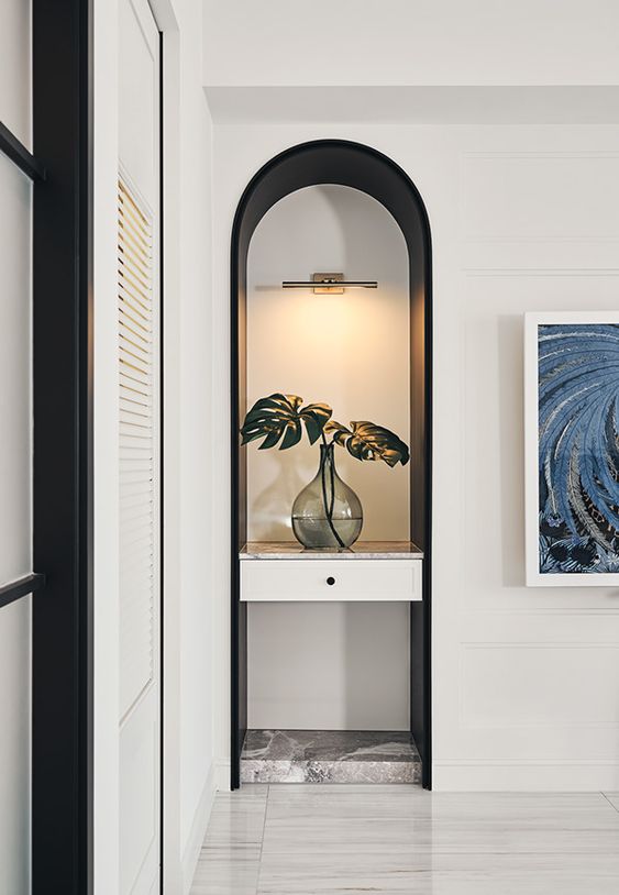 下一套房也要给家里安排壁龛！收纳便利，颜值和实用性皆是顶级