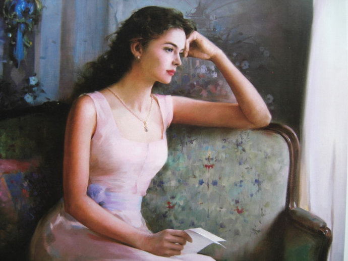 中国油画大师何岸油画欣赏,何岸油画风景写生作品