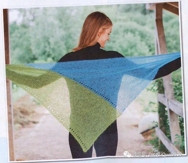 艾米丽的毛衣连衣裙编织图解,针织披肩的样式和织法长款