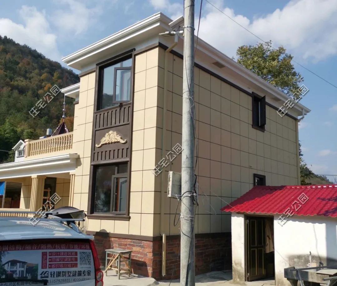 新农村建设首选轻钢别墅,轻钢别墅农村给建吗