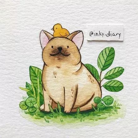 小仓鼠简笔画简单的画法,教你画简笔画小仓鼠只有一厘米长