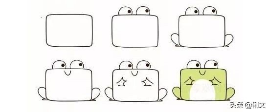 简笔画小动物100种可爱幼儿园,6-12岁儿童绘画简笔画小动物