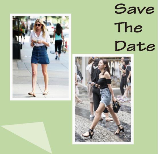 显腿型的凉鞋,粗跟凉鞋穿出女人的气质不累脚