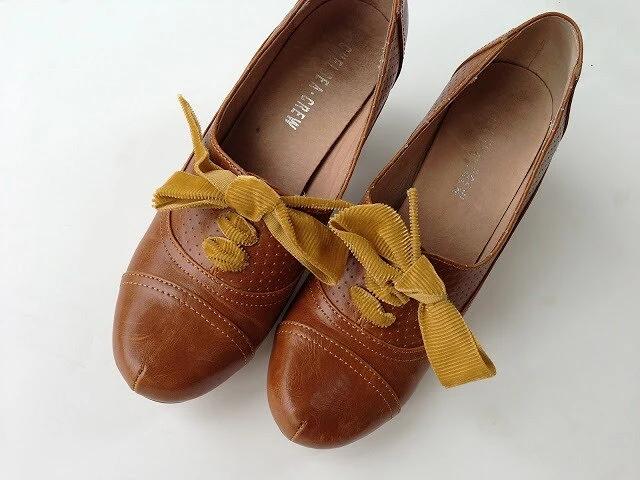 有鞋带的鞋子怎么穿更好看,一双鞋的鞋带