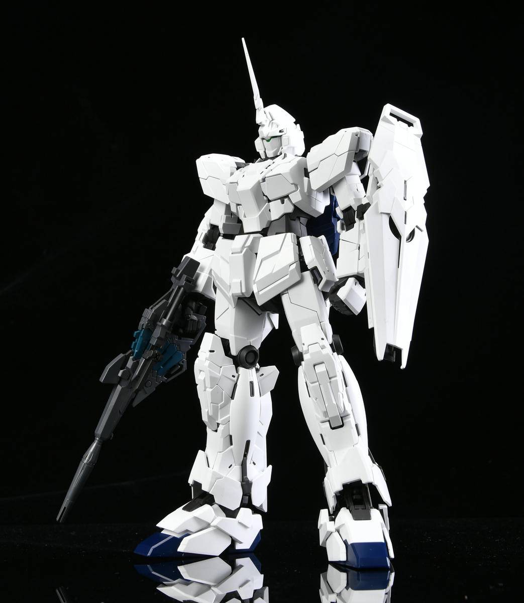 mgex独角兽高达测评,万代限定重炮高达mg开箱