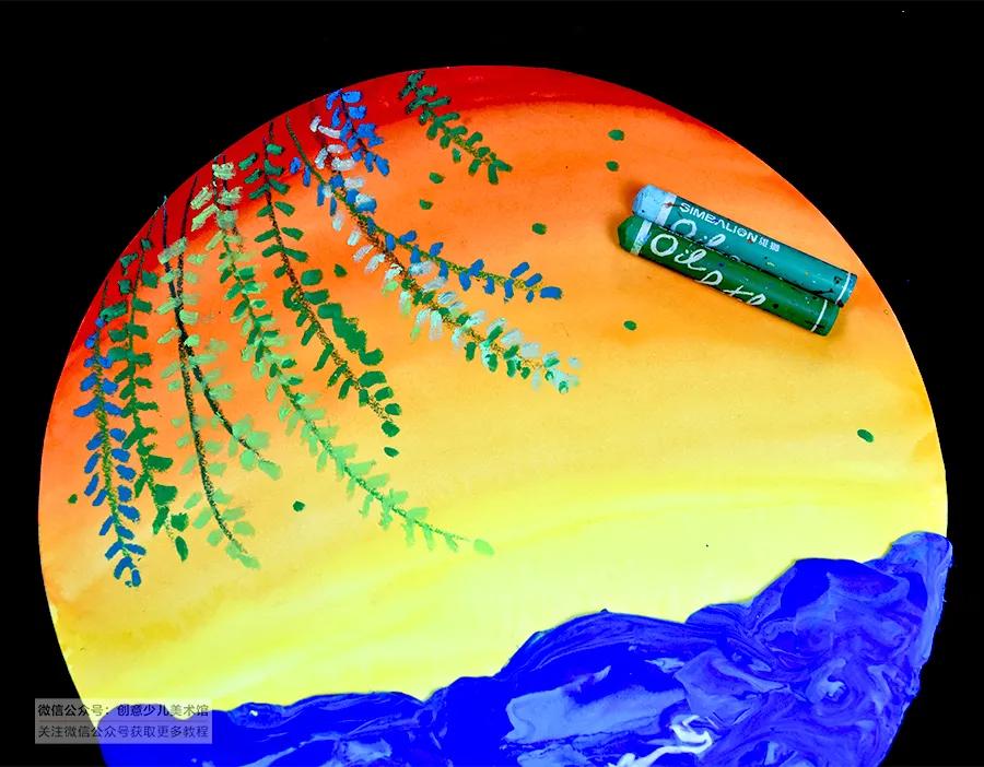 幼儿园古诗配水墨画大全简单,水墨诗配画简单儿童