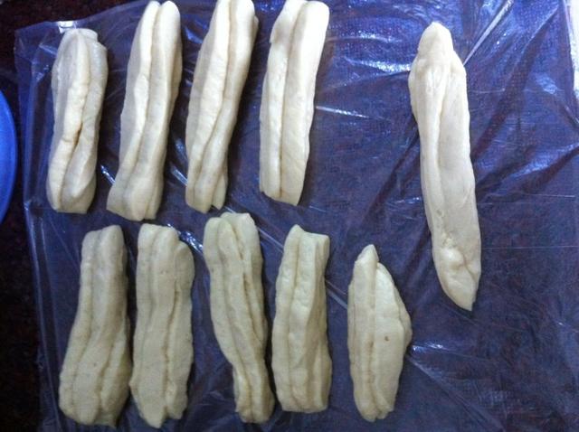 香酥大油条家庭做法不用膨松剂,无酵母粉小油条香酥蓬松的做法