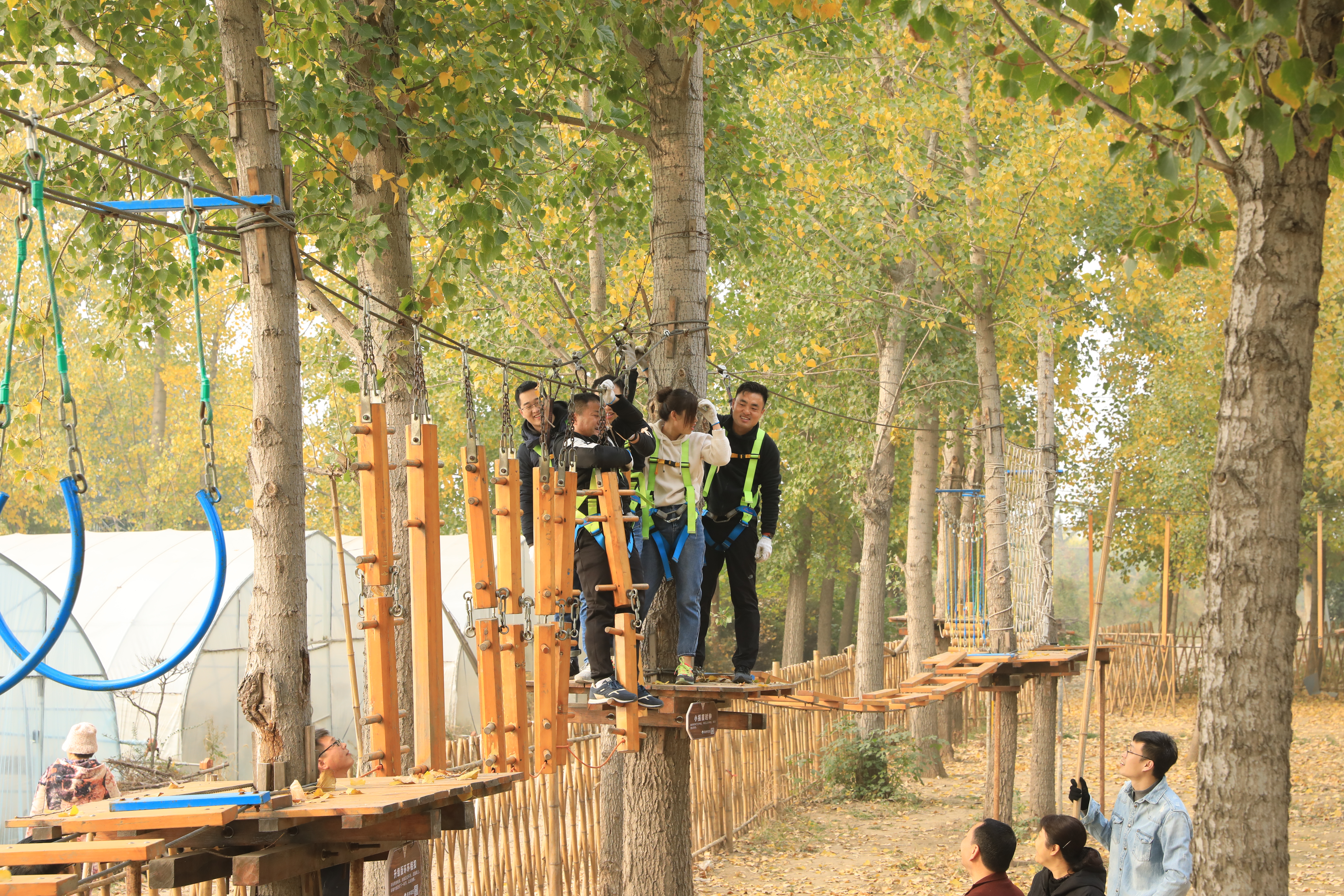 浩宇农庄丛林探险项目都有哪些,安阳殷墟浩宇农庄