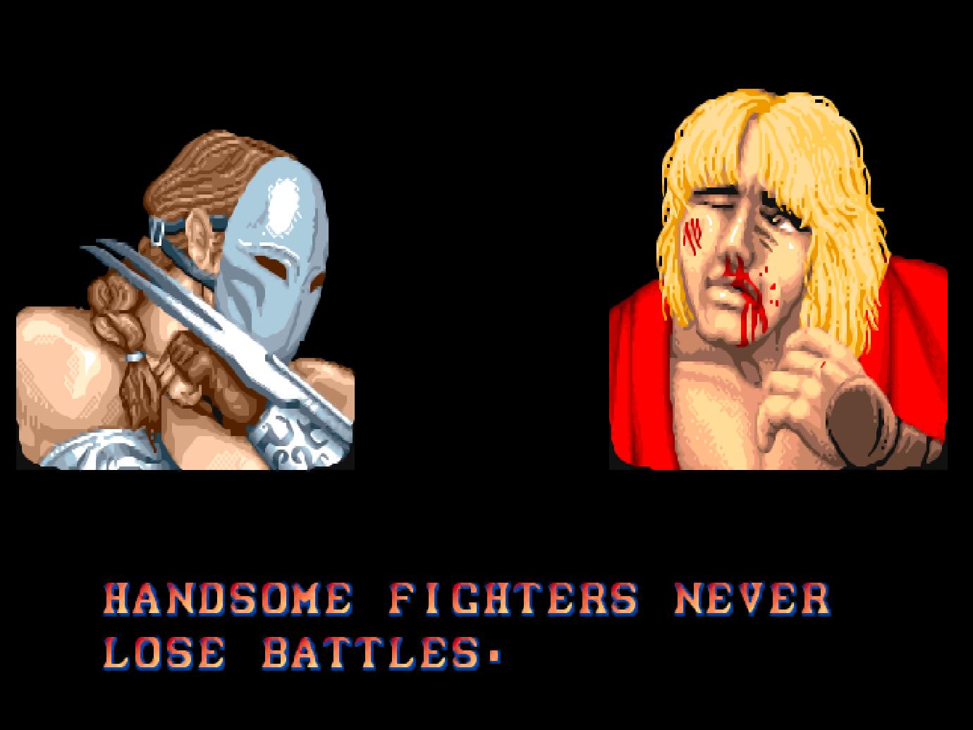 街霸2游戏结束,街霸2小时候的情怀游戏