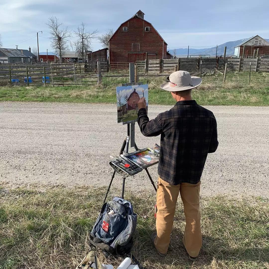 简单又好画的风景写生,最真实的写生画