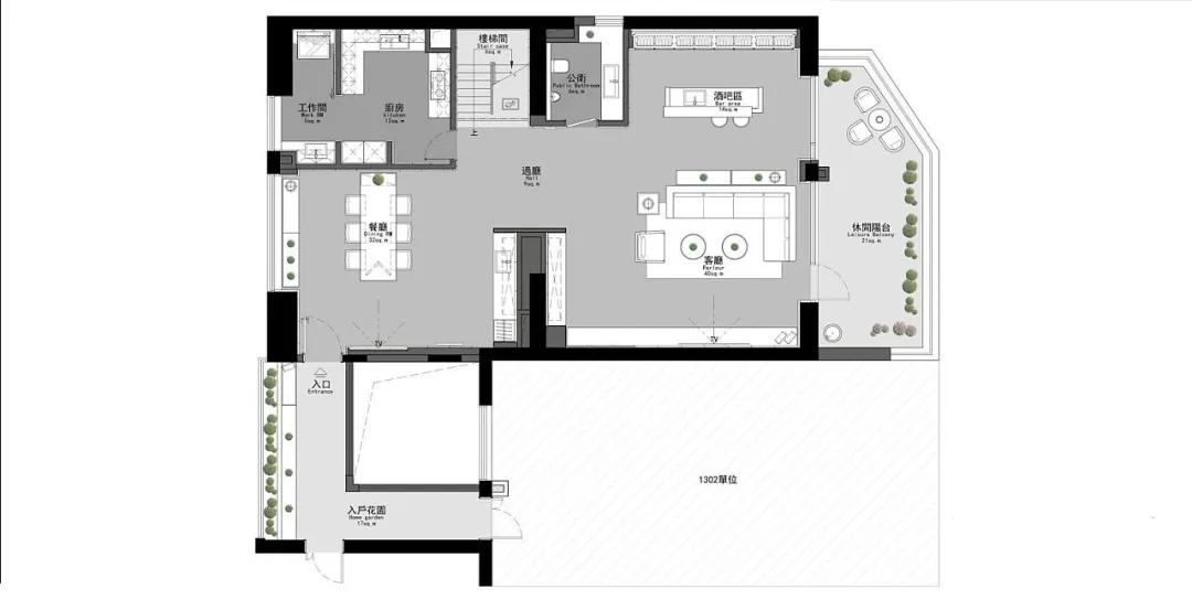 深圳紫麟山复式装修,富雅豪庭装修设计小户型70平
