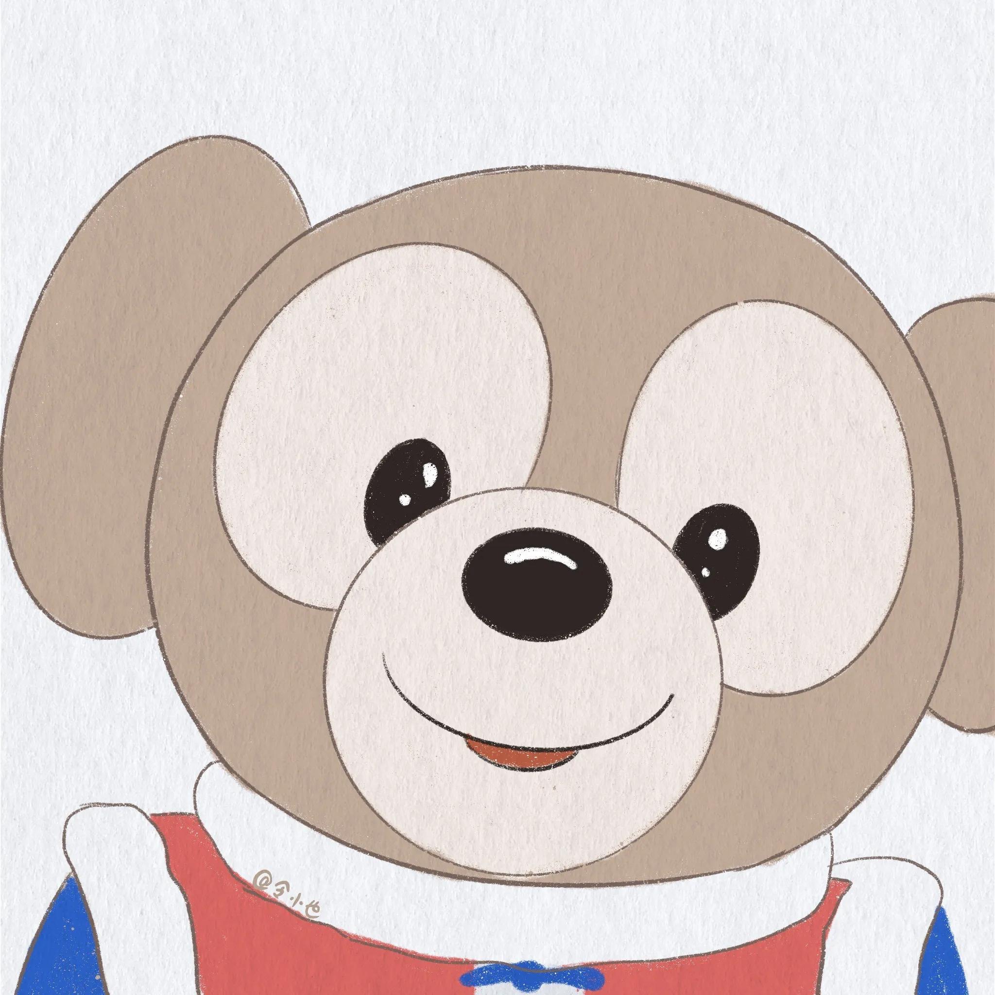 迪士尼玲娜贝儿闺蜜头像卡通,迪士尼的卡通人物头像