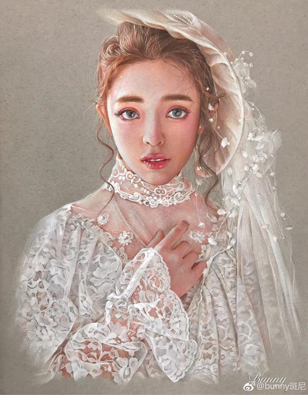 彩铅人物女孩教程视频,用彩铅画动漫人物天使恶魔