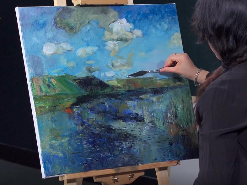 赏云时代，李谦谦教你如何画云彩