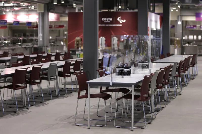 东京奥运村采用硬纸板床,东京奥运奥运村内部