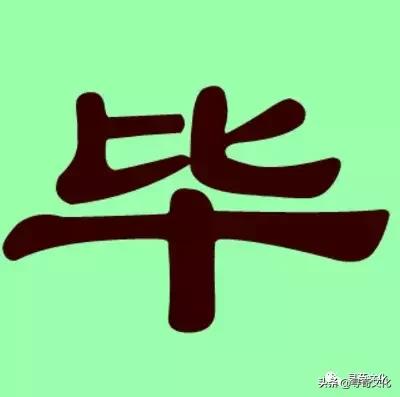 毕-汉字的艺术与中华姓氏文化荀卿庠整理