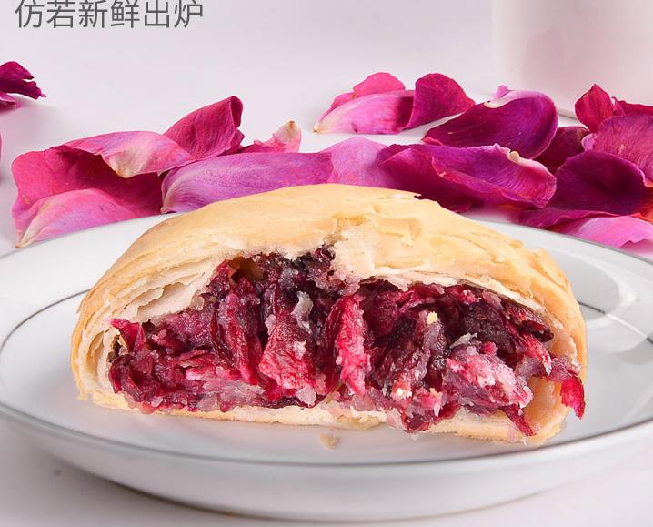 潘祥记经典玫瑰饼10枚600g礼盒,潘祥记云南老字号鲜花饼正品