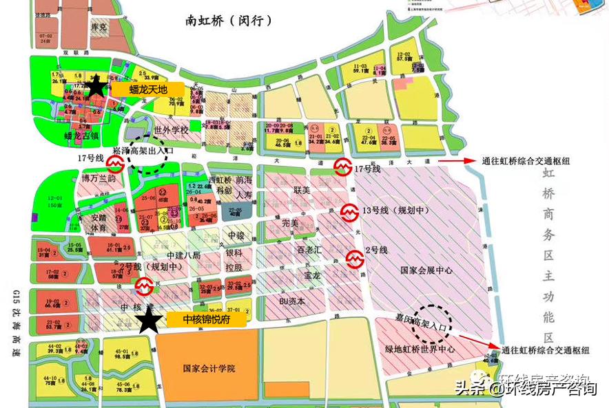 中核锦悦府和蟠龙天地,中核锦悦府与上海蟠龙天地