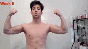 坚持健身70天的变形记，用努力换来身材奇迹！