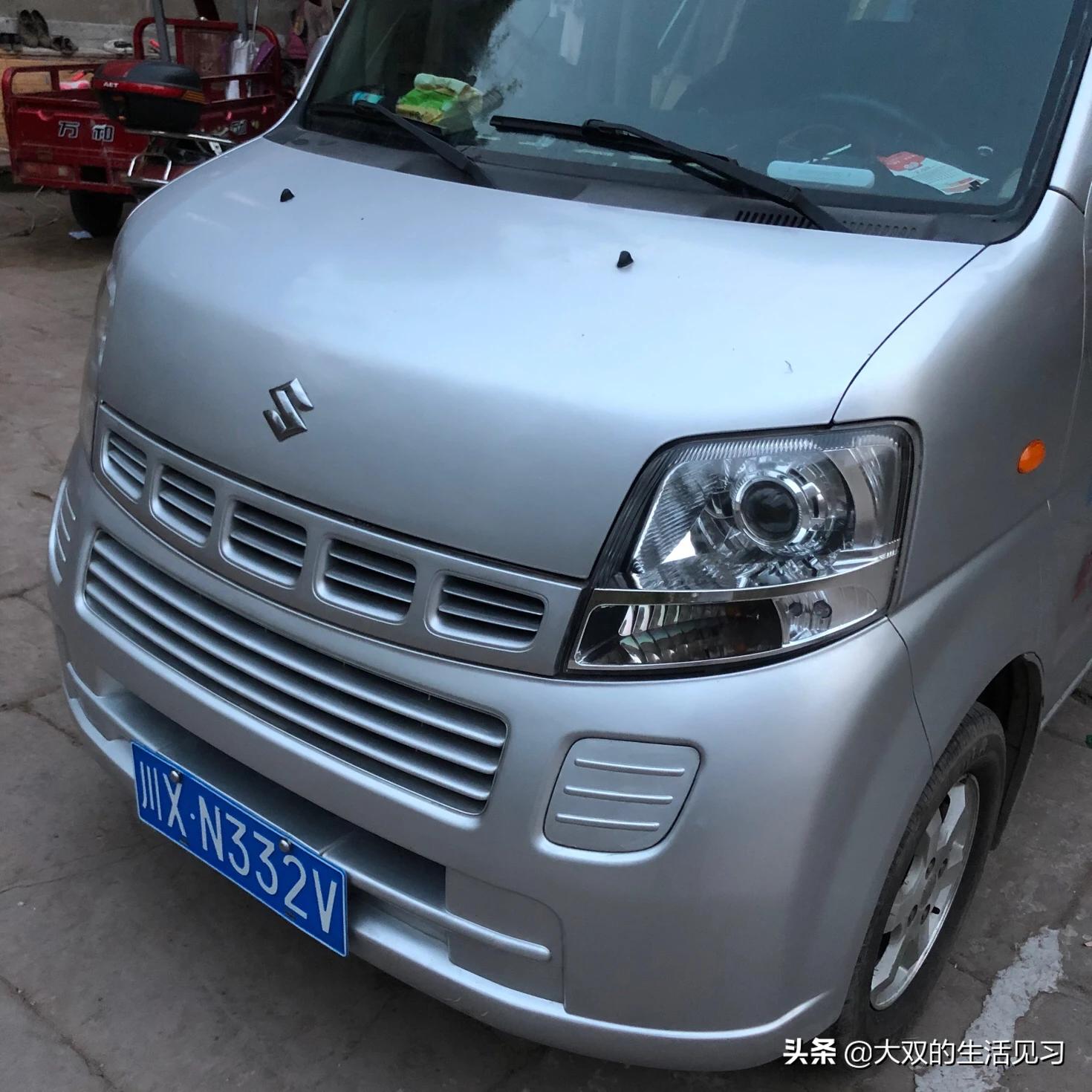 浪迪铃木面包车价格,铃木浪迪面包车车身一边高一边低