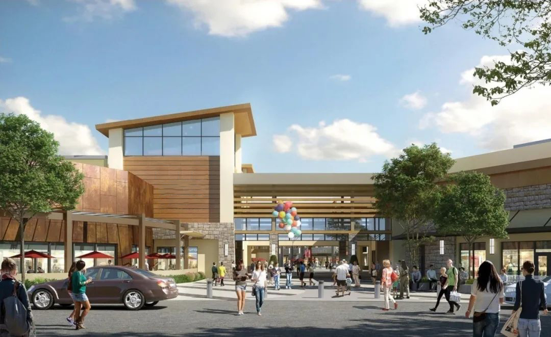 约10万方王府井奥莱火热招商中，小镇的繁华正式启幕