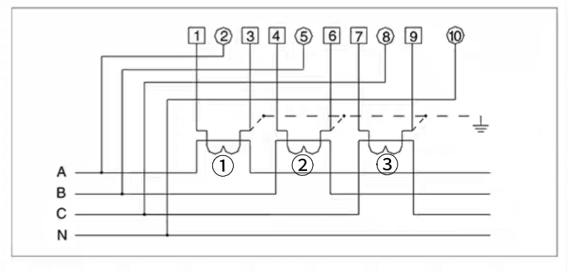 三相电表接线带电流互感器电流表,带电流互感器单相电表怎样接线