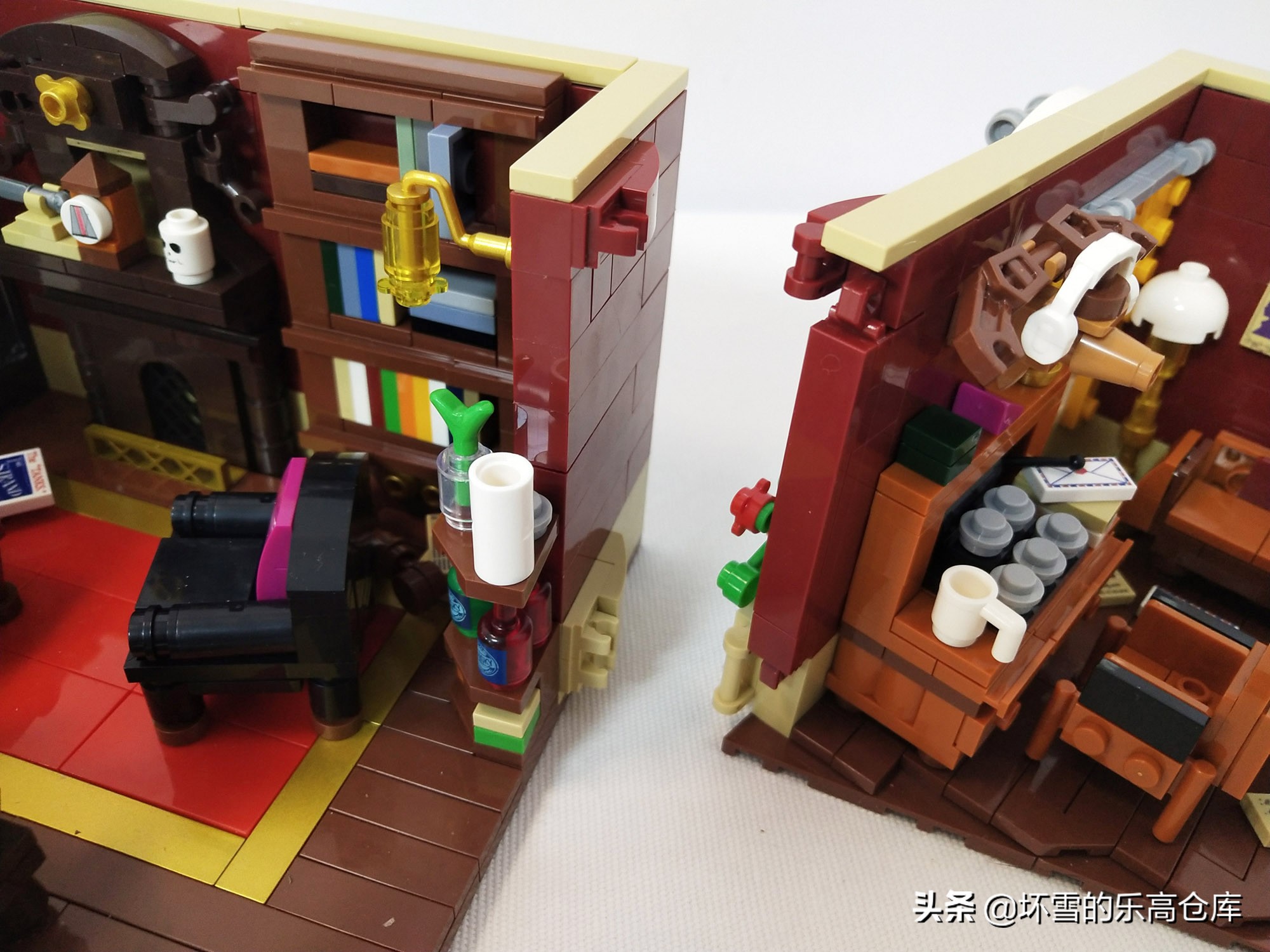 积木福尔摩斯贝克街,积木名侦探柯南拼装