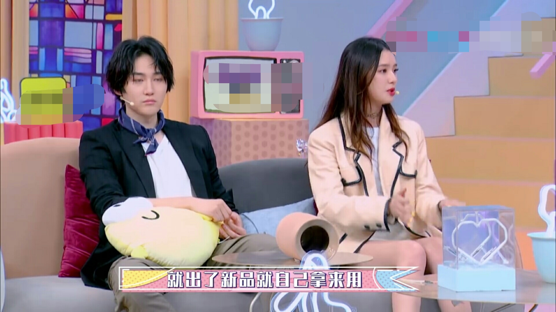 林允在综艺上的美肤用品,林允睡前护肤品曝光