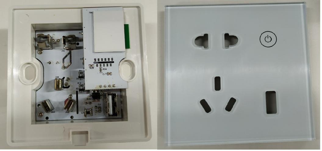 智能86面板拆解,智能86接口