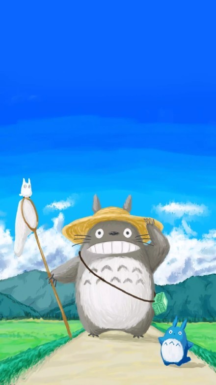 壁纸龙猫温馨,龙猫壁纸超清大图