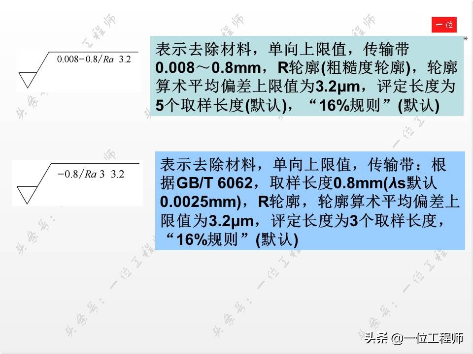 表面粗糙度新旧标准区别,表面粗糙度符号及标注方法最新